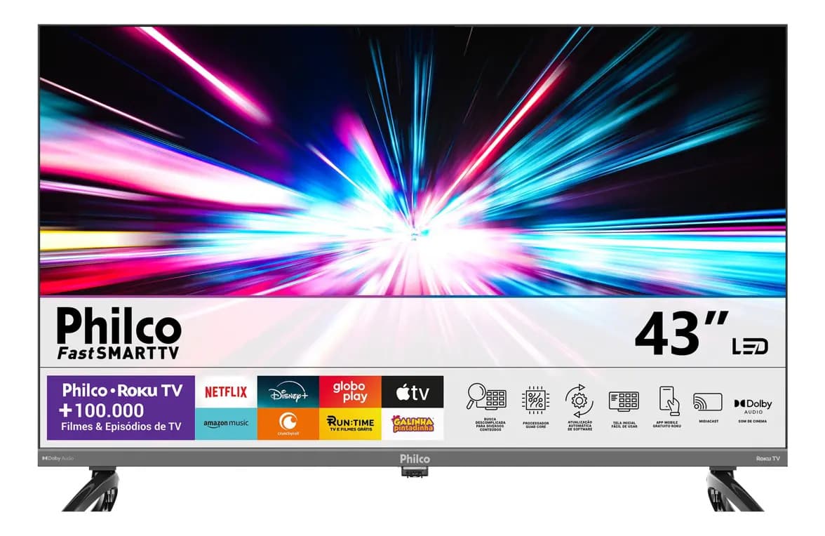 Smart TV 43 polegadas Full HD
