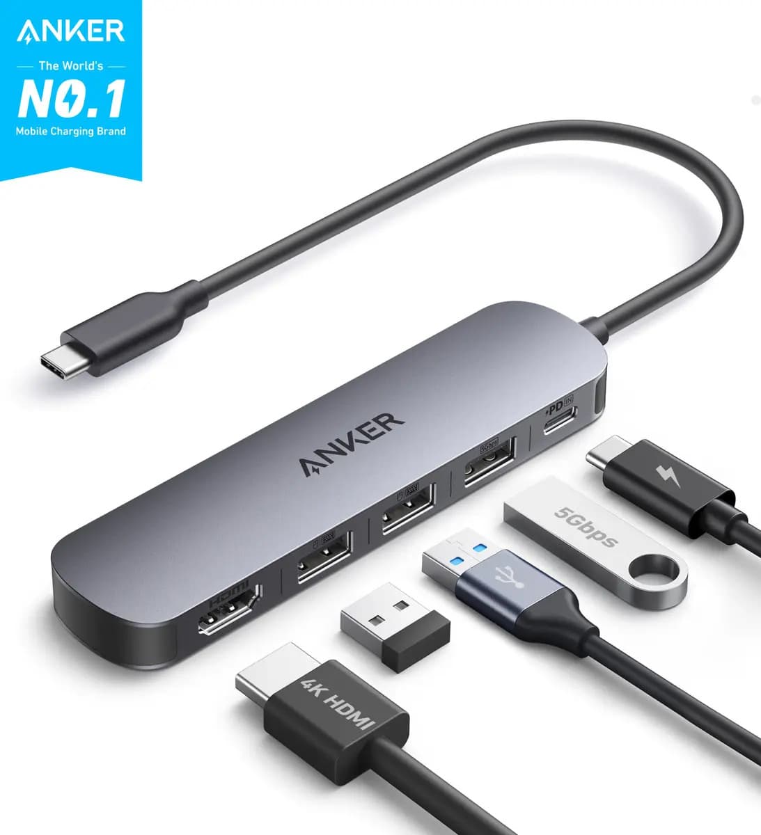 Hub USB-C Multiportas